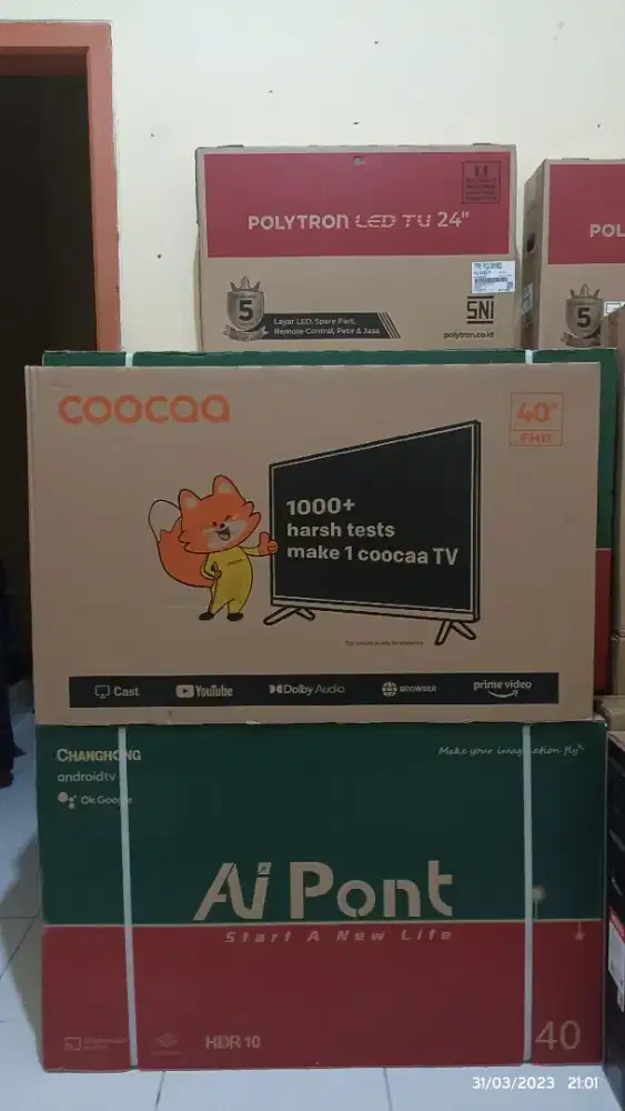 COOCAA 32in FHD SMART Digital tv