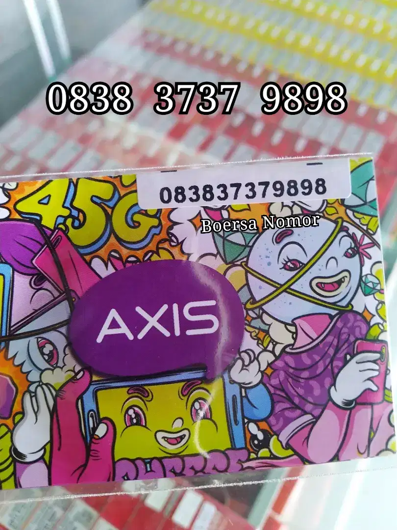Nomor Axis Cantik Rapi Simple Mudah Dihafal