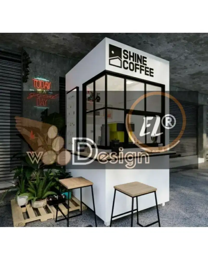 Preorder Stand Booth Counter Display Indoor Outdoor Full Vintage Dll