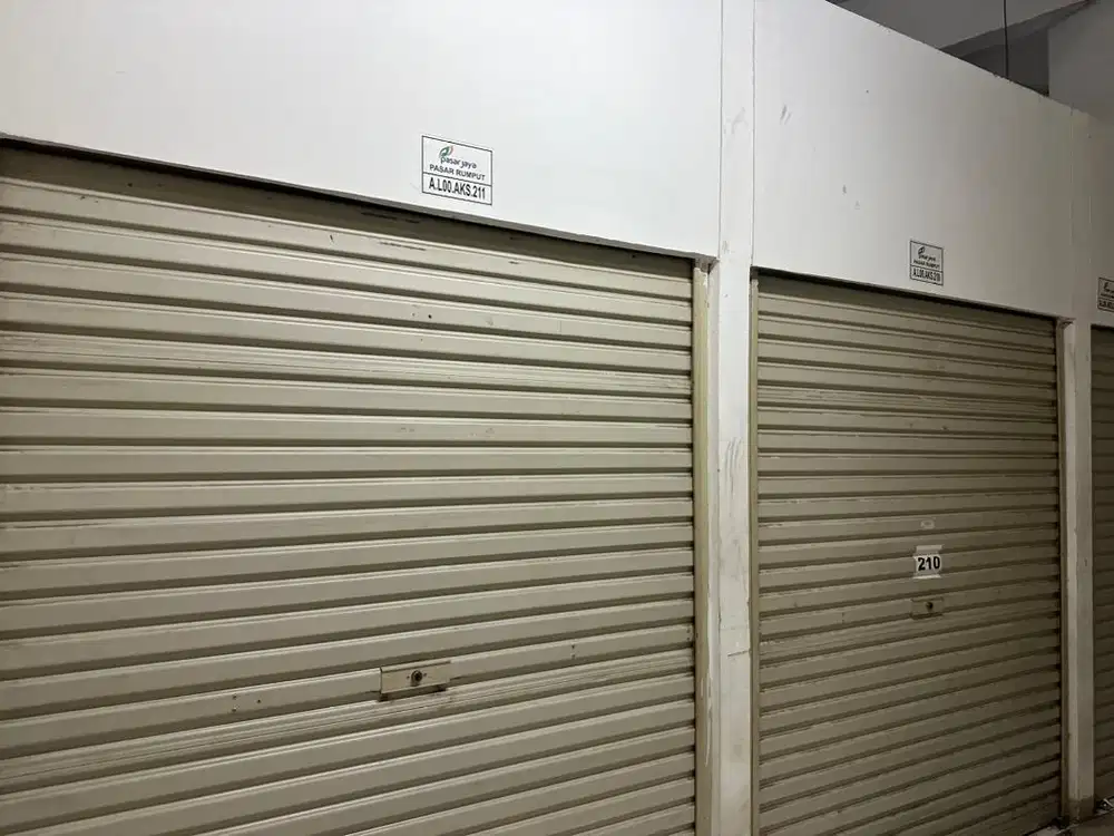 Kios Sayur Pasar Rumput – Lokasi Ramai, Siap Jualan