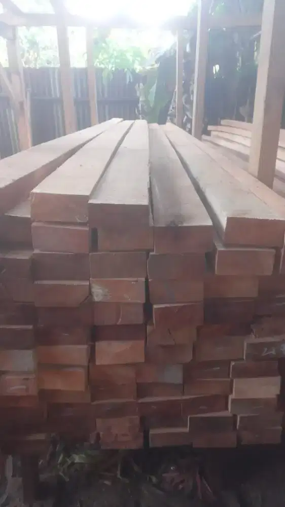 Tihang / Balok 6x12 4m kayu Borneo meranti campur