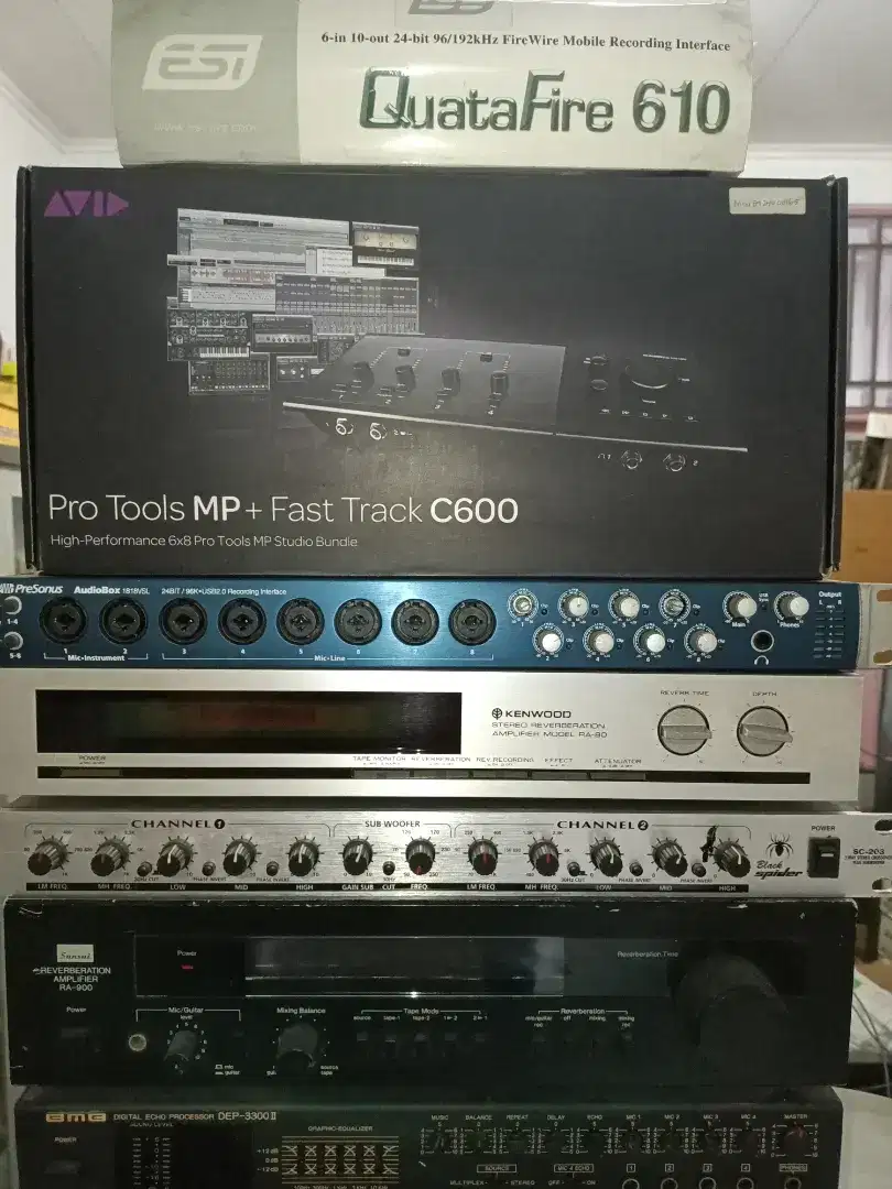 Jl Borong Sound-System & Rec Equipments Built-Up, Avid, BMB Free 8,5Jt