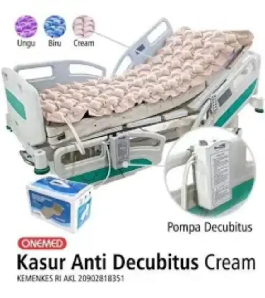 Matras kasur udara decubitus unt orang sakit luka baring