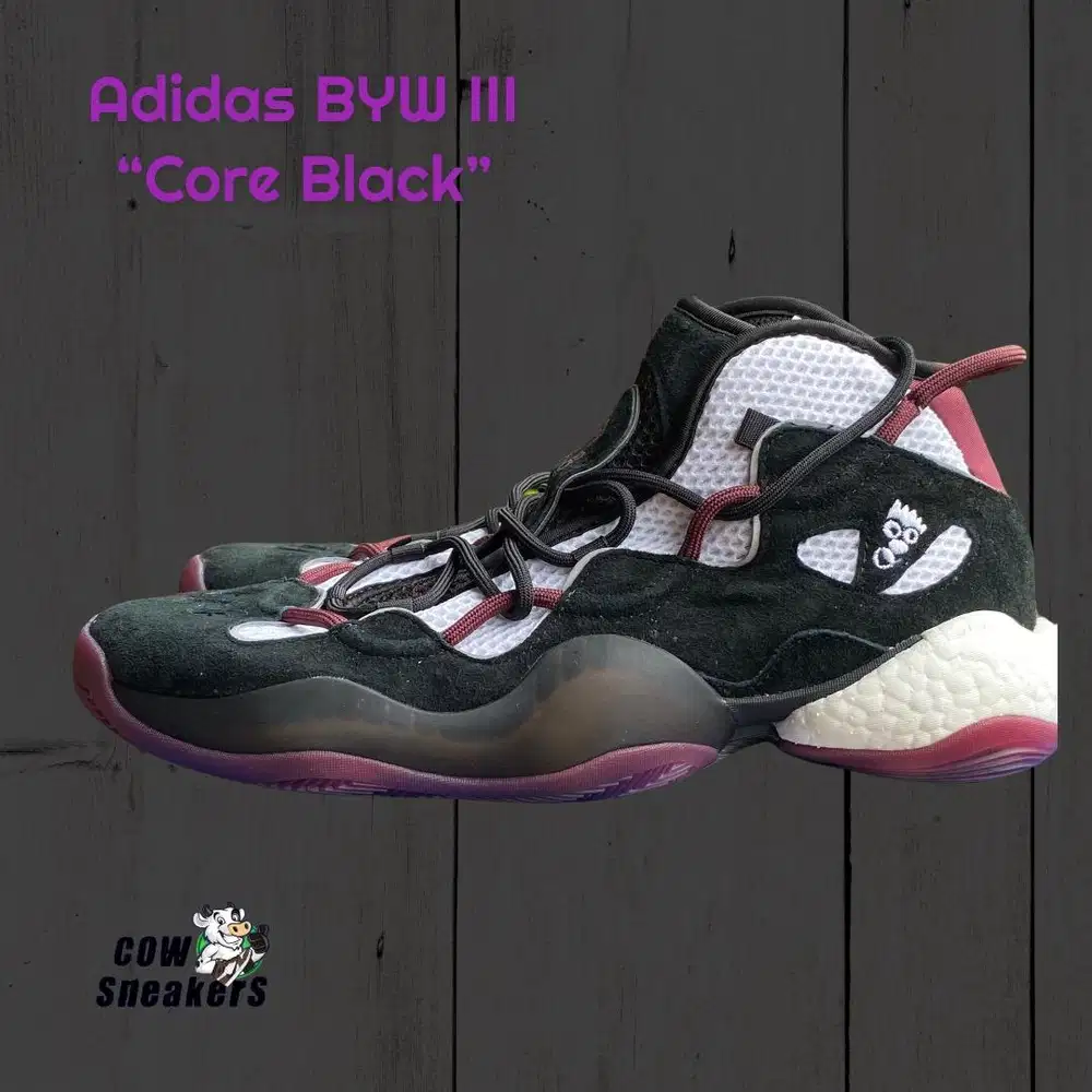 Adidas BYW III Core Black size 9.5US