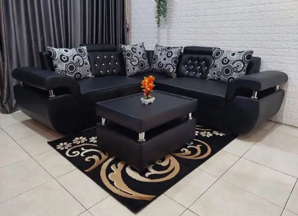 Sofa sudut minimalis