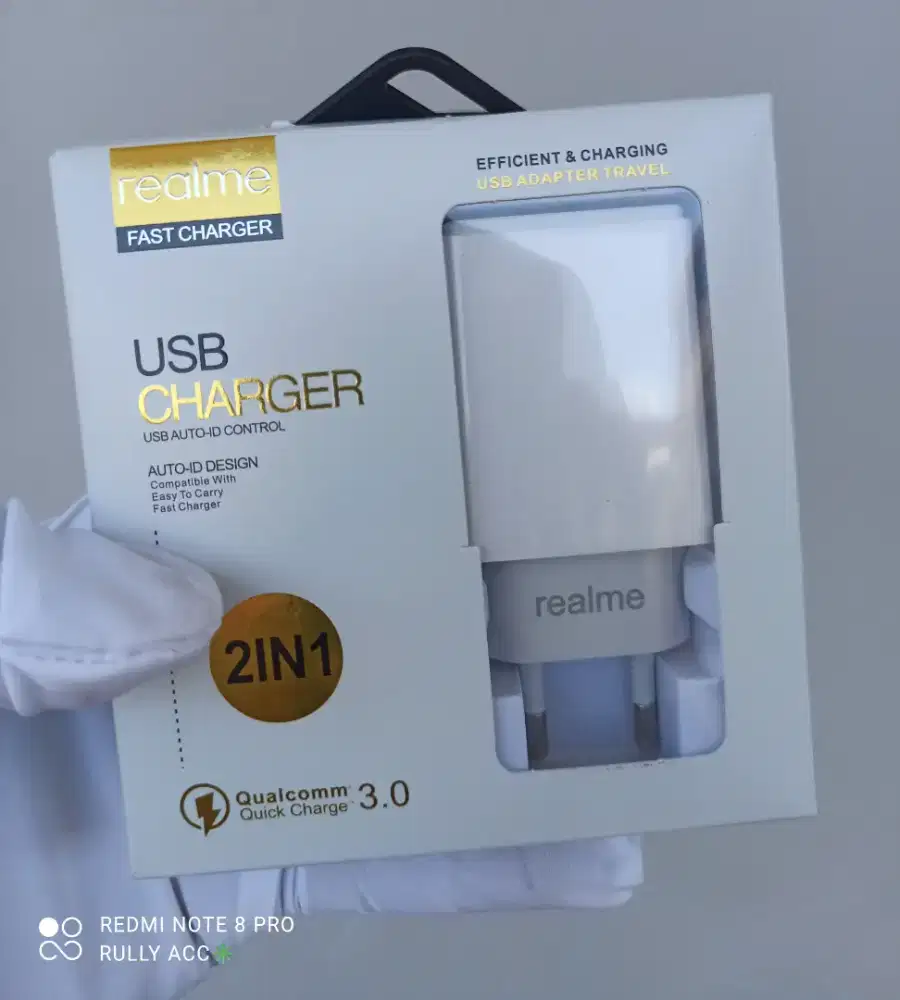 Charger Realme 3.0 Qualcomm 9V / 2A Kabel Micro AK933YH