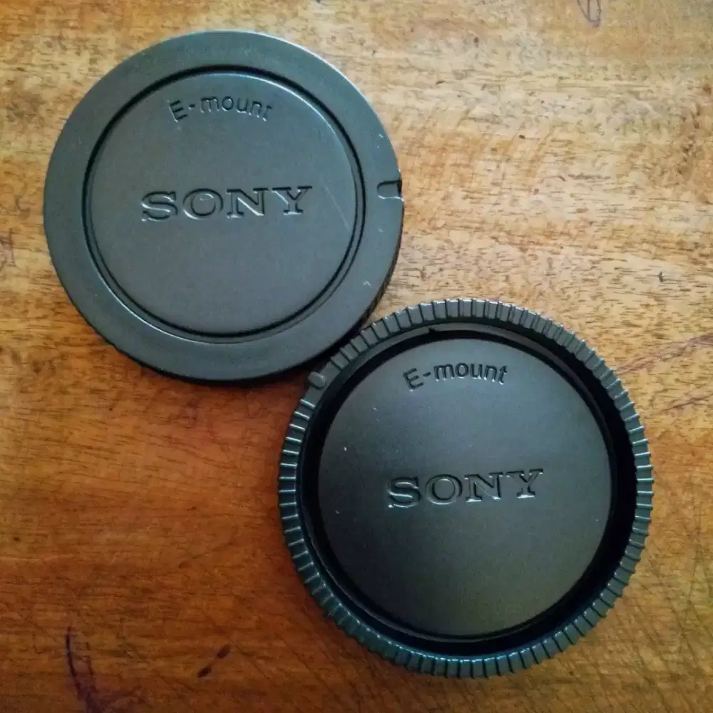 Rear cap dan body cap sony (mirrorless)