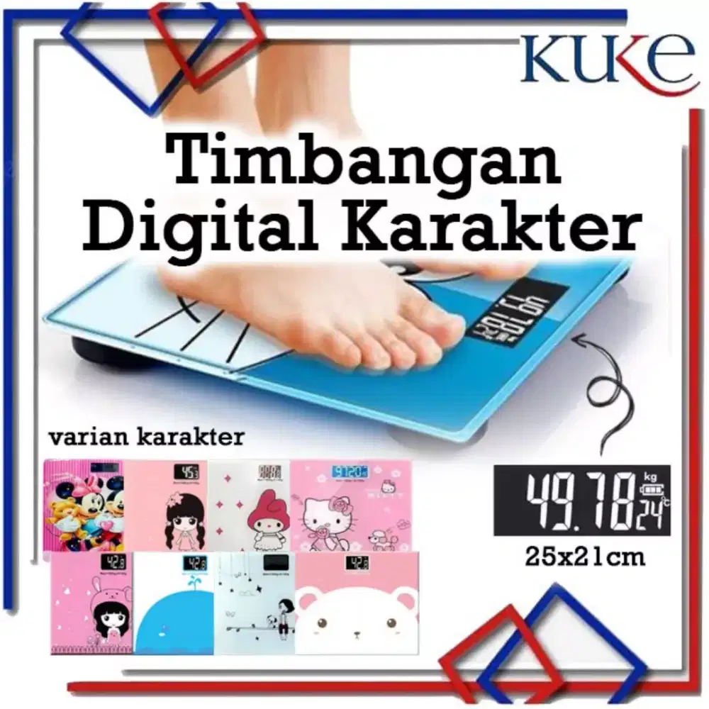 Timbangan karakter doremon dan helokity