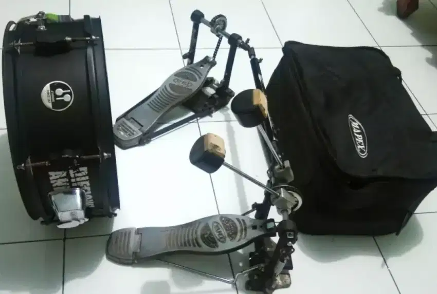 Snare sonor drum dan twin pedal