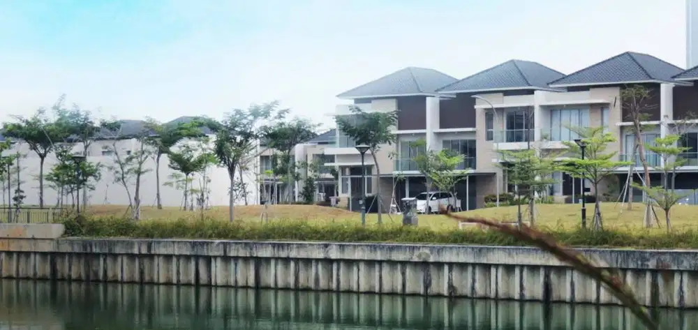 DIJUAL CEPAT KAVLING RESIENDT GOLF ISLAND PIK POSISI BAGUS VIEW DANAU