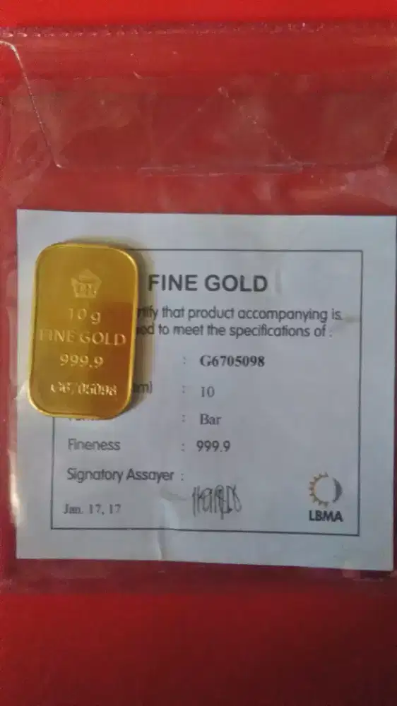 Terima LM ANTAM harga Terbaik