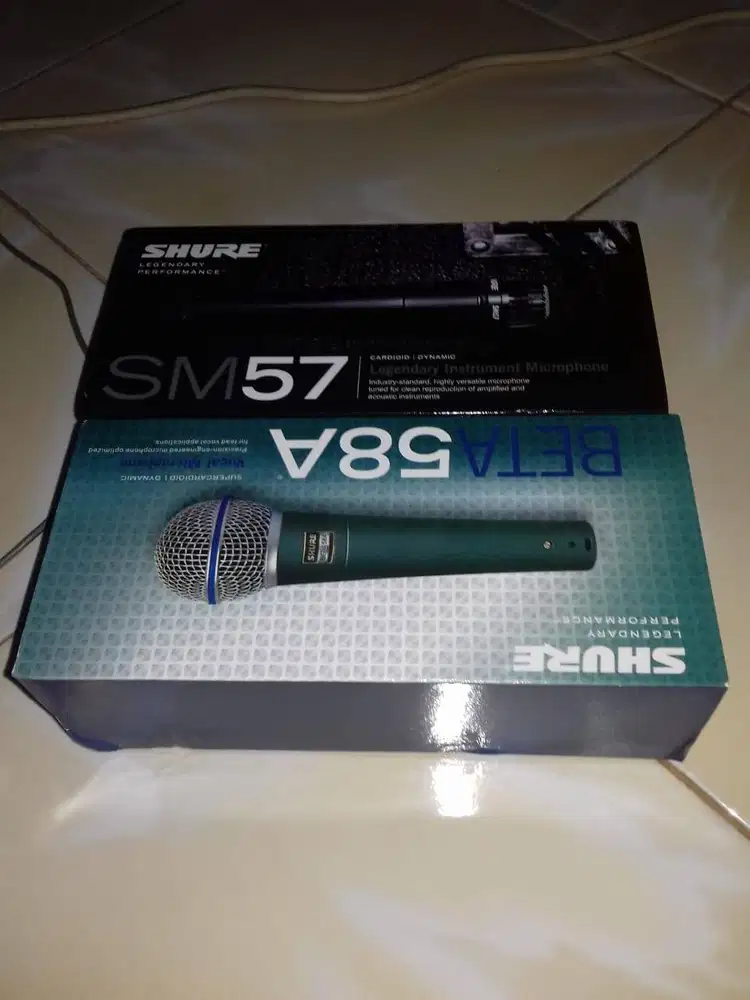Mic murah meriah model shure sm57 (NEW)