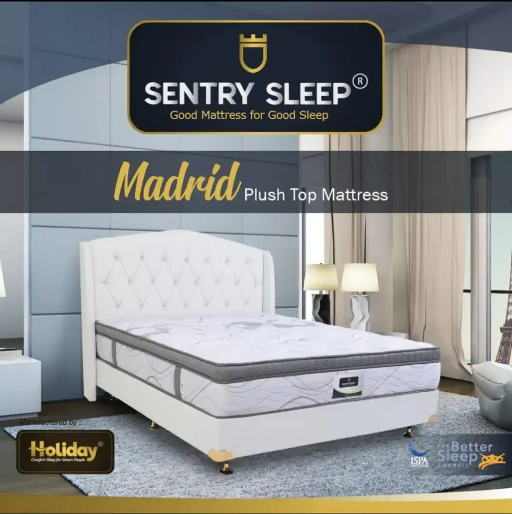 Sentry Sleep Springbed Madrid Kasur Matrass Spingbed Hilary