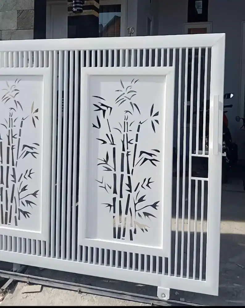 Pagar gerbang cutting laser