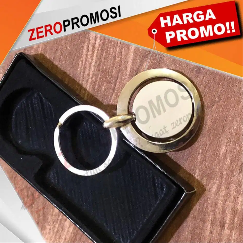 Merchandise gantungan kunci besi bulat