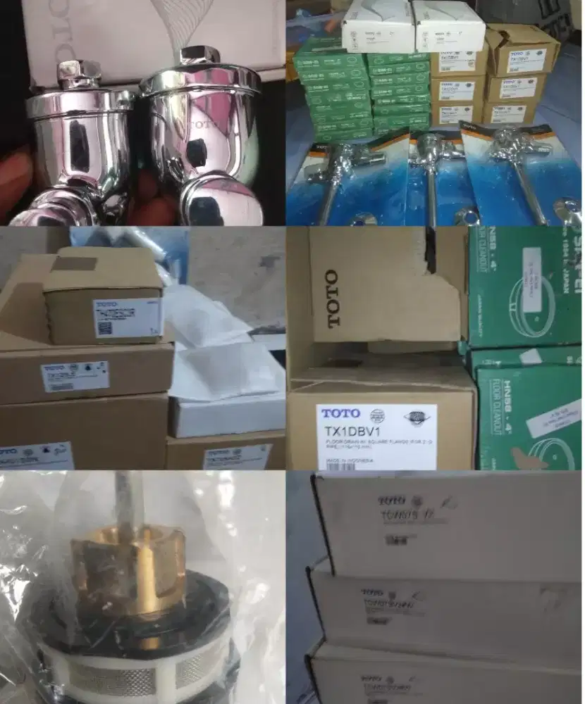 Jual beli sisa proyek kran toto dan valve kitz