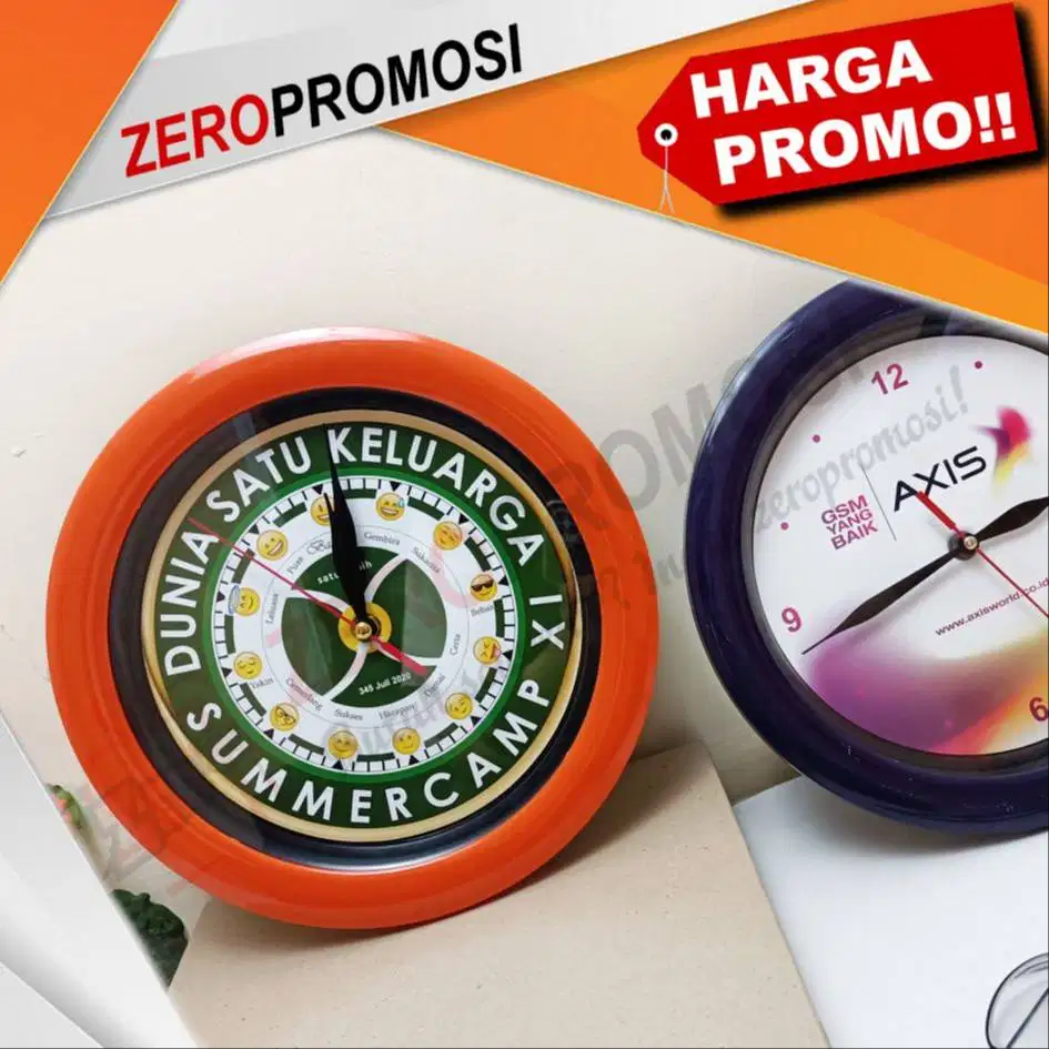 Dekorasi Jam Dinding Multifungsi Tipe 196H
