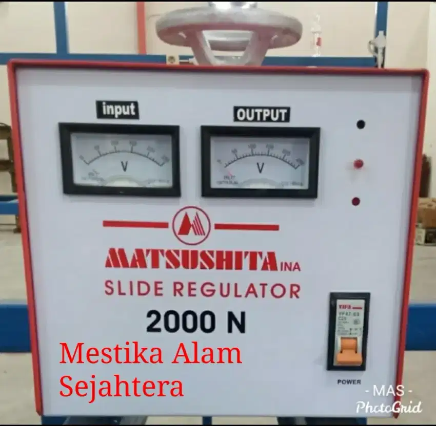 Travo Slide Regulator manual Volt Mshita 2000Va 1phase