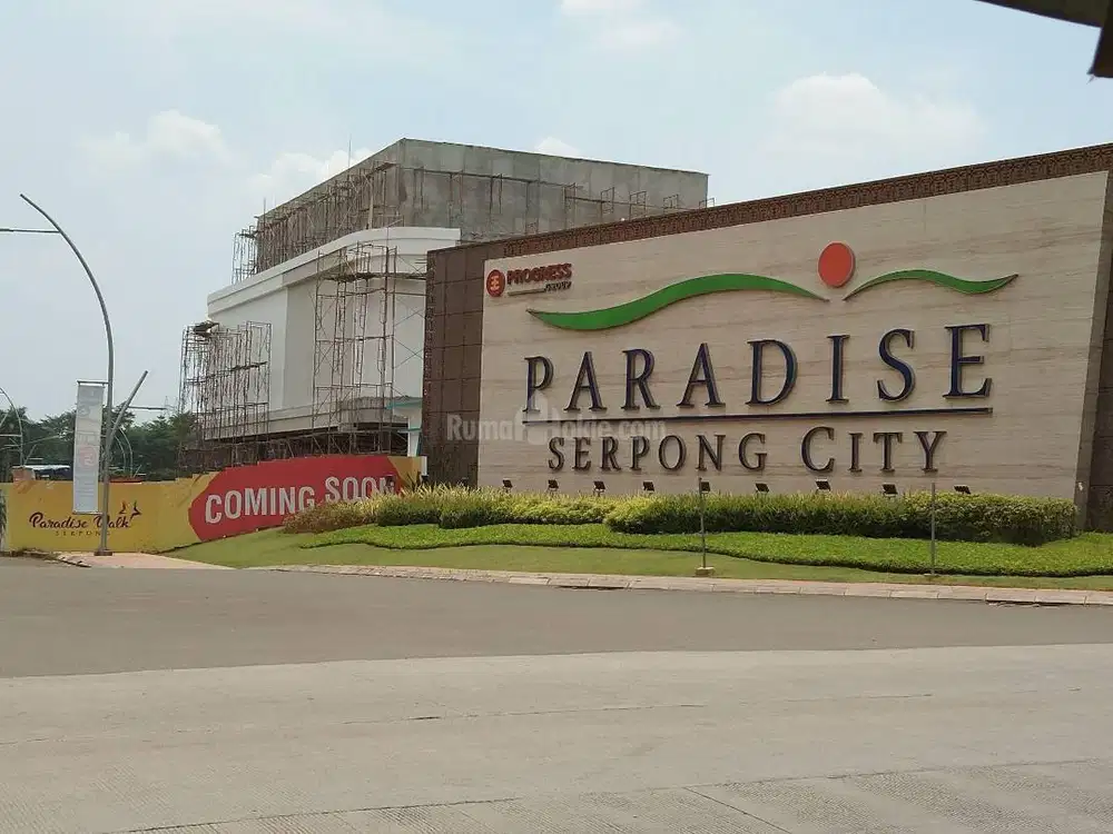 RUMAH DIJUAL Setu: Paradise Serpong City RASAMALA Type 40/75| 2 Kamar