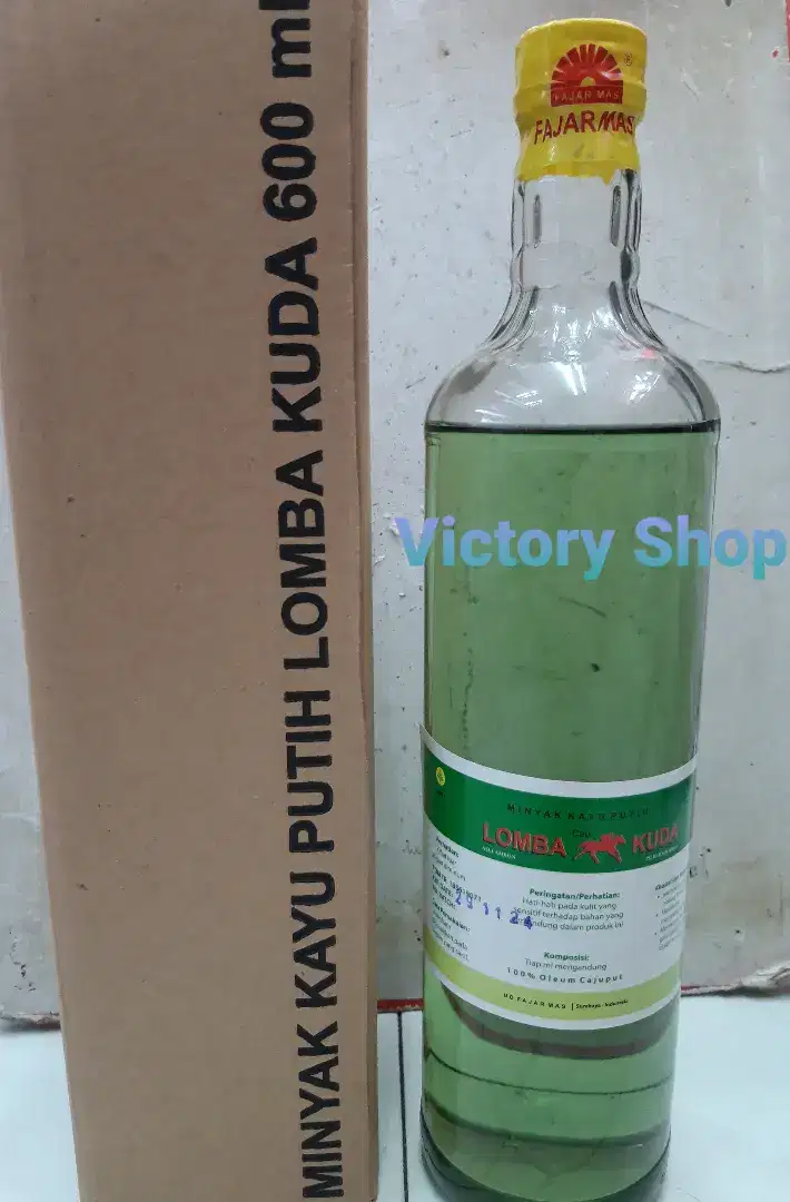 Minyak Kayu Putih 100% Asli Ambon Lomba Kuda LK 600 ml