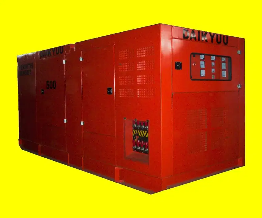 Rental Genset Unit Silent Type Bulanan