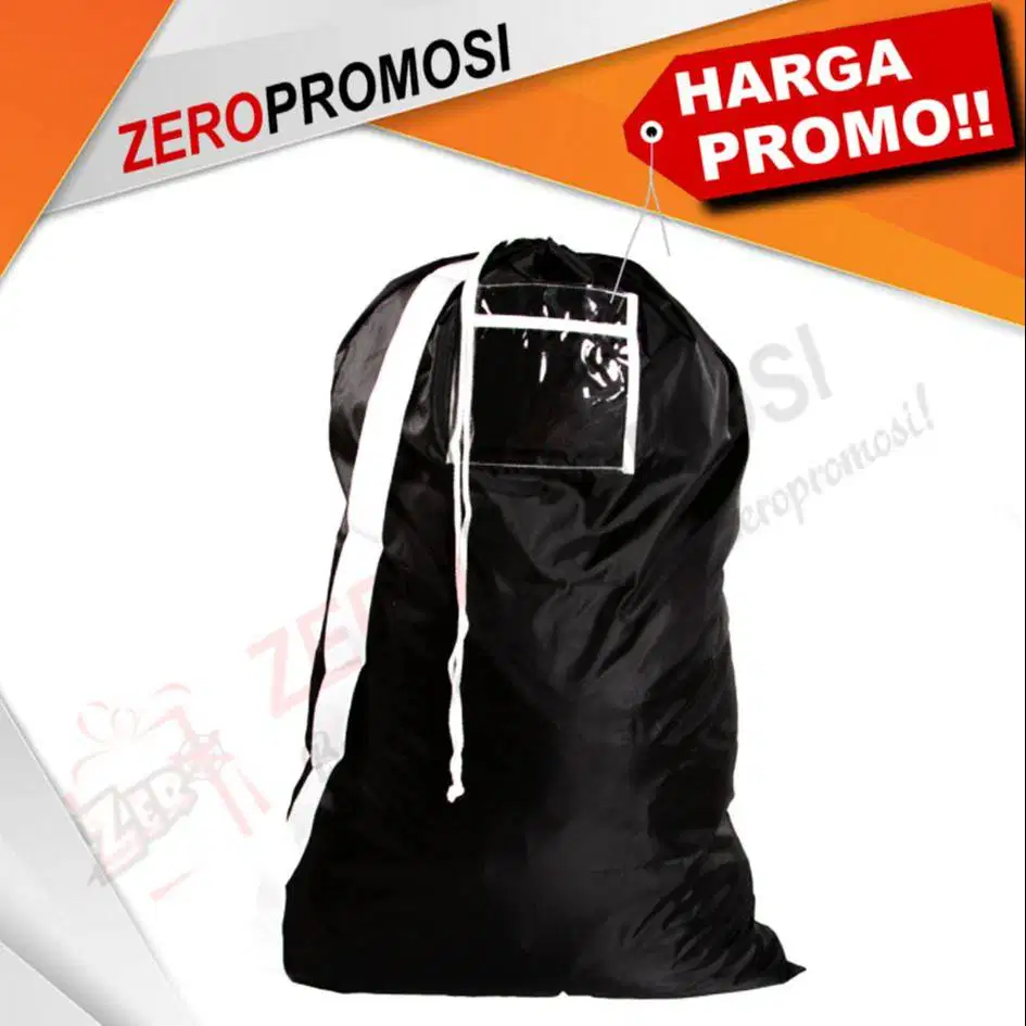 Souvenir Tas laundry Tali Serut Custom Murah