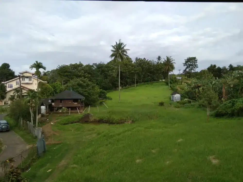 Dijual tanah luas cocok untuk villa, investasi, sekolah, gereja, dll