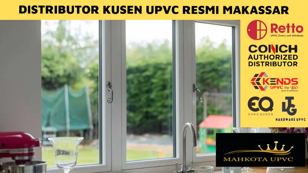 jual kusen upvc Makassar