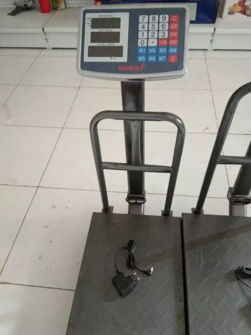 Timbangan 150kg 2layar morizt akurat untuk usaha