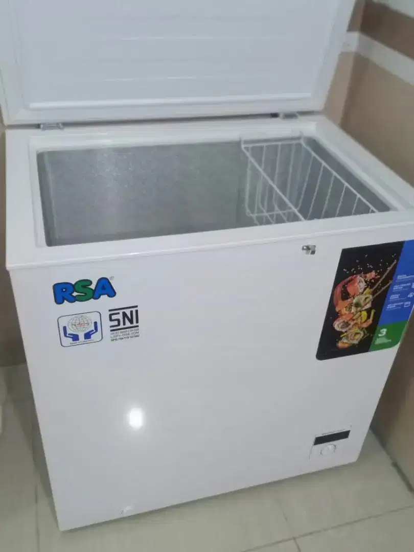 Chest freezer CF-210 RSA kulkas pembeku 199 liter garansi resmi