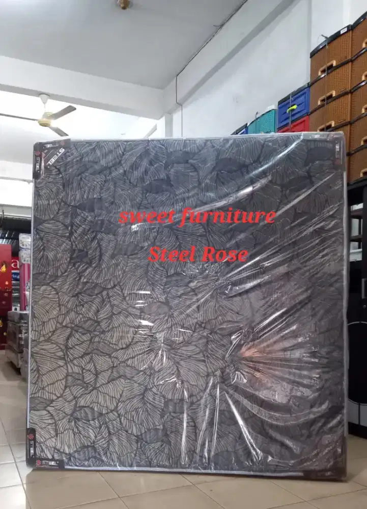 Tilam busa murah Steel Rose tebal 18 cm