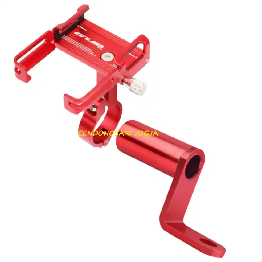GUB P10 MERAH  + BRACKET ALUMINIUM MERAH HARGA NET