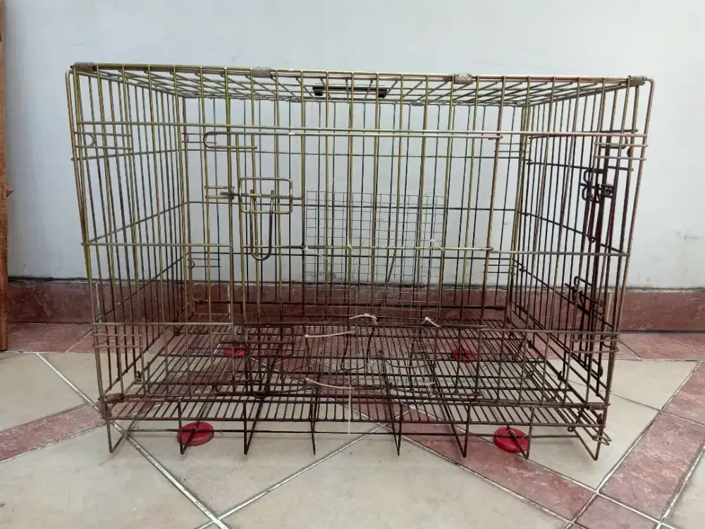 Kandang anjing lipat besar