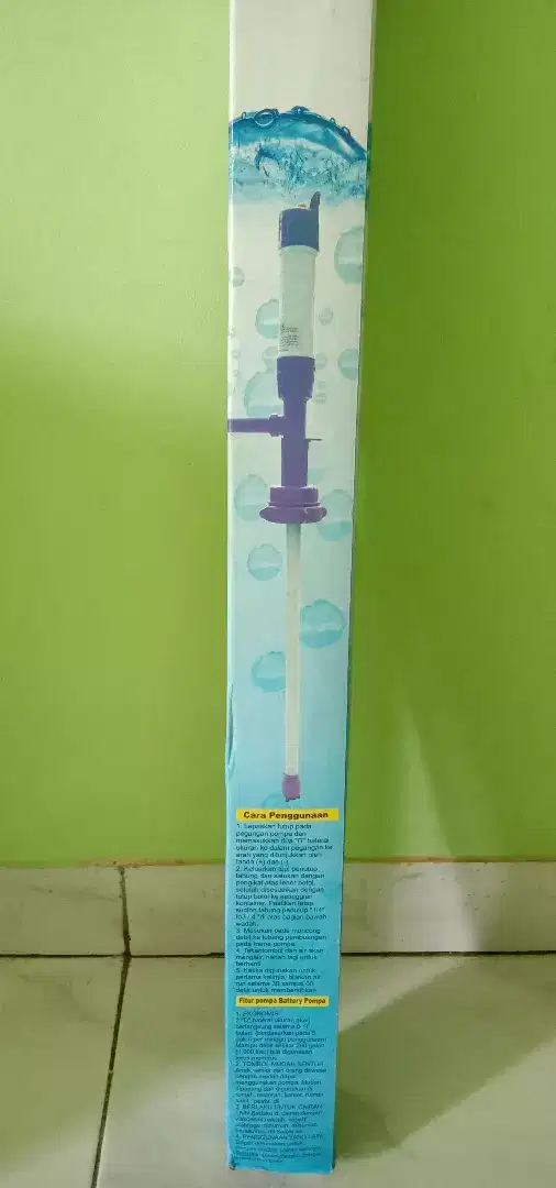 Pompa air baterai