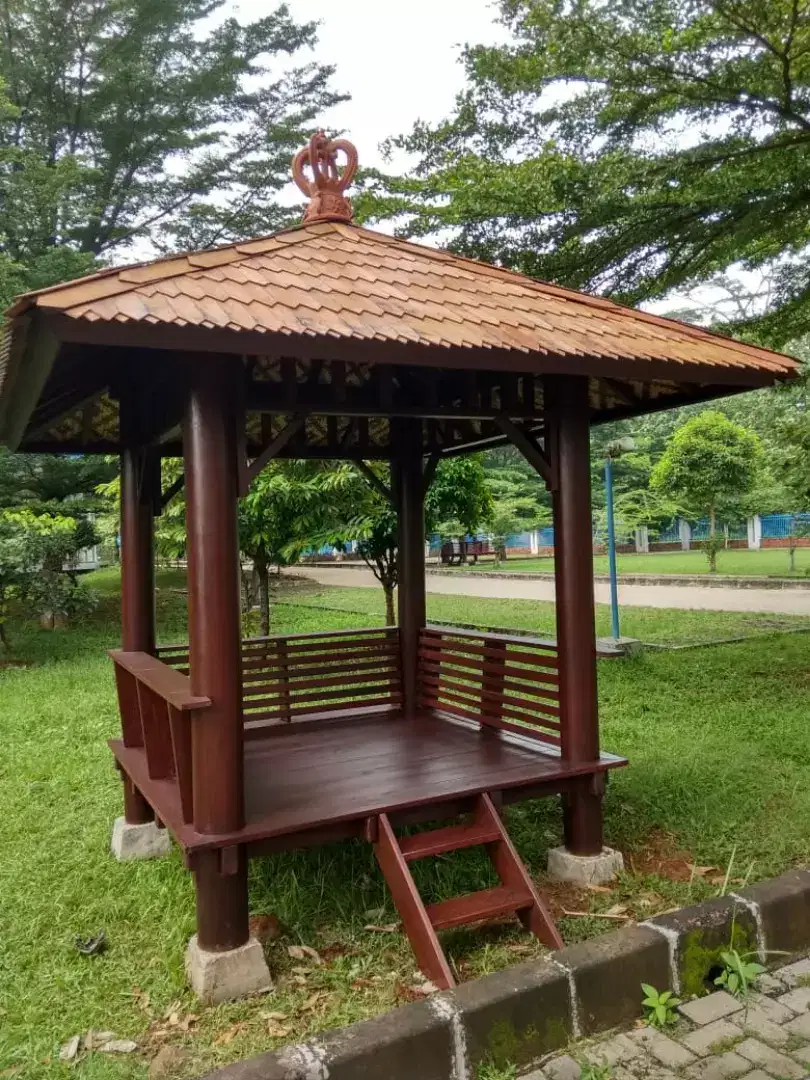 Pusat Pembuatan Saung Gazebo - Saung Kelapa - Saung Bambu