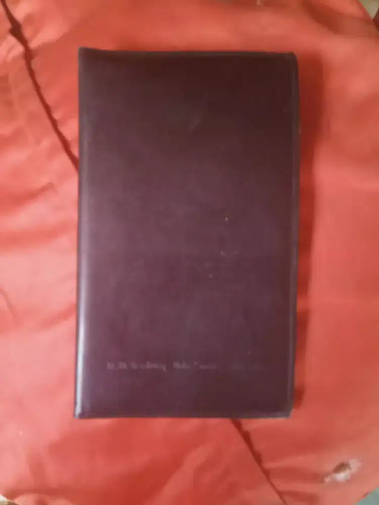 Dompet kulit coklat merek MM Warbung, wirtz &amp; co