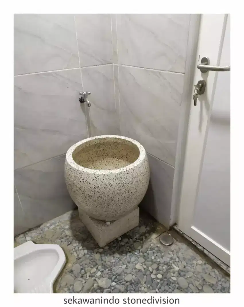 Bak mandi cantik batu terazzo