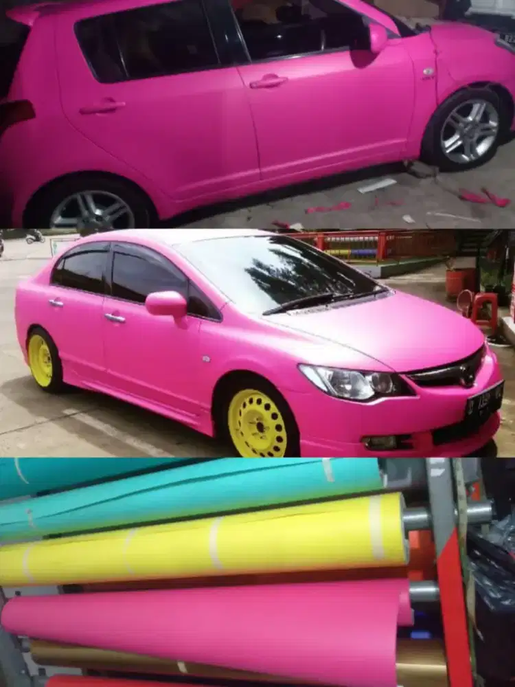 Sticker wrapping siap merapat