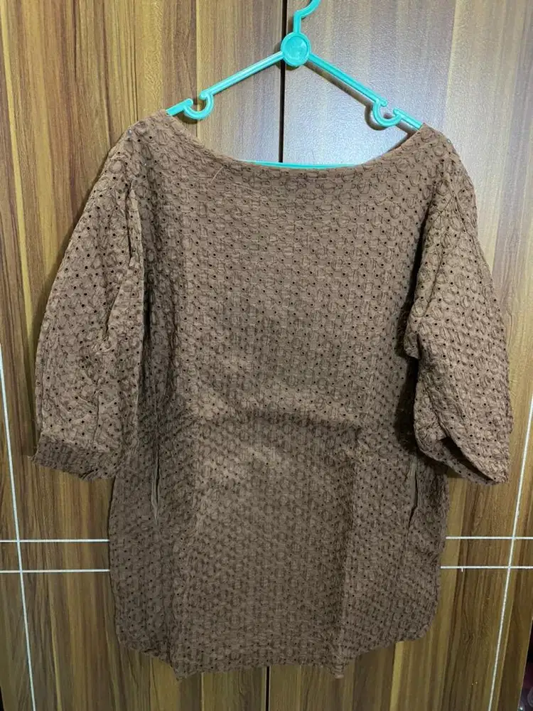 Brown Woman Top