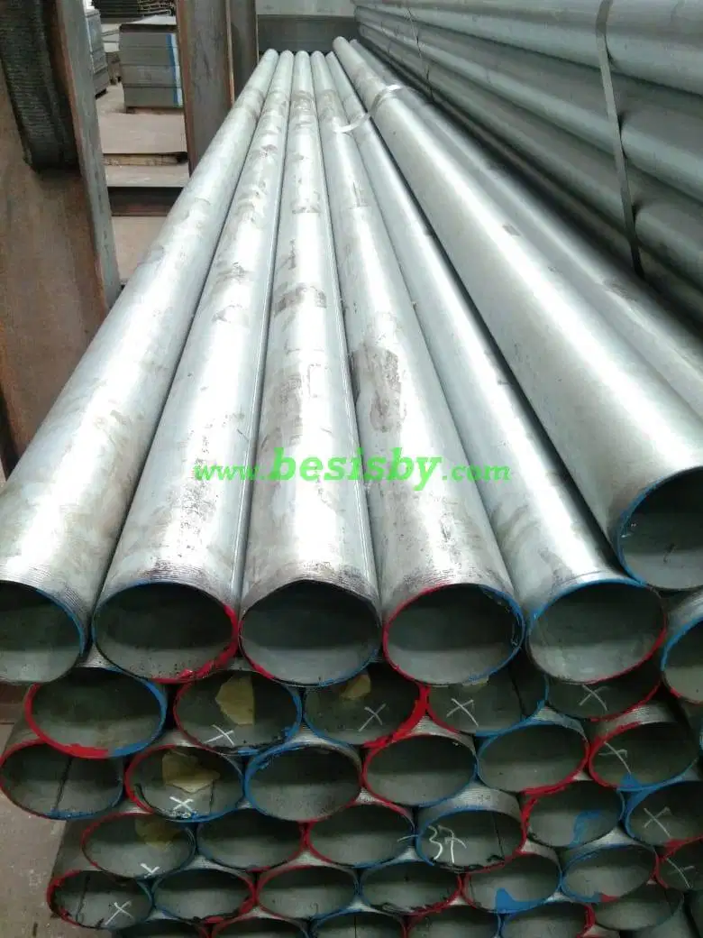 Pipa Besi Surabaya hitam gas air galvanis seamless welded med sch 40