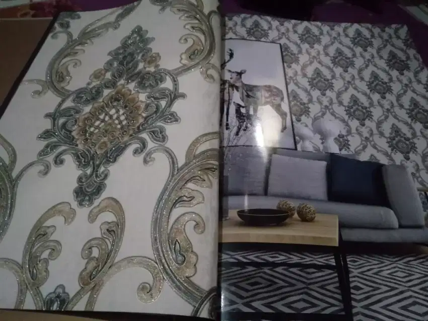 Jual wallpaper dinding berbagai motif