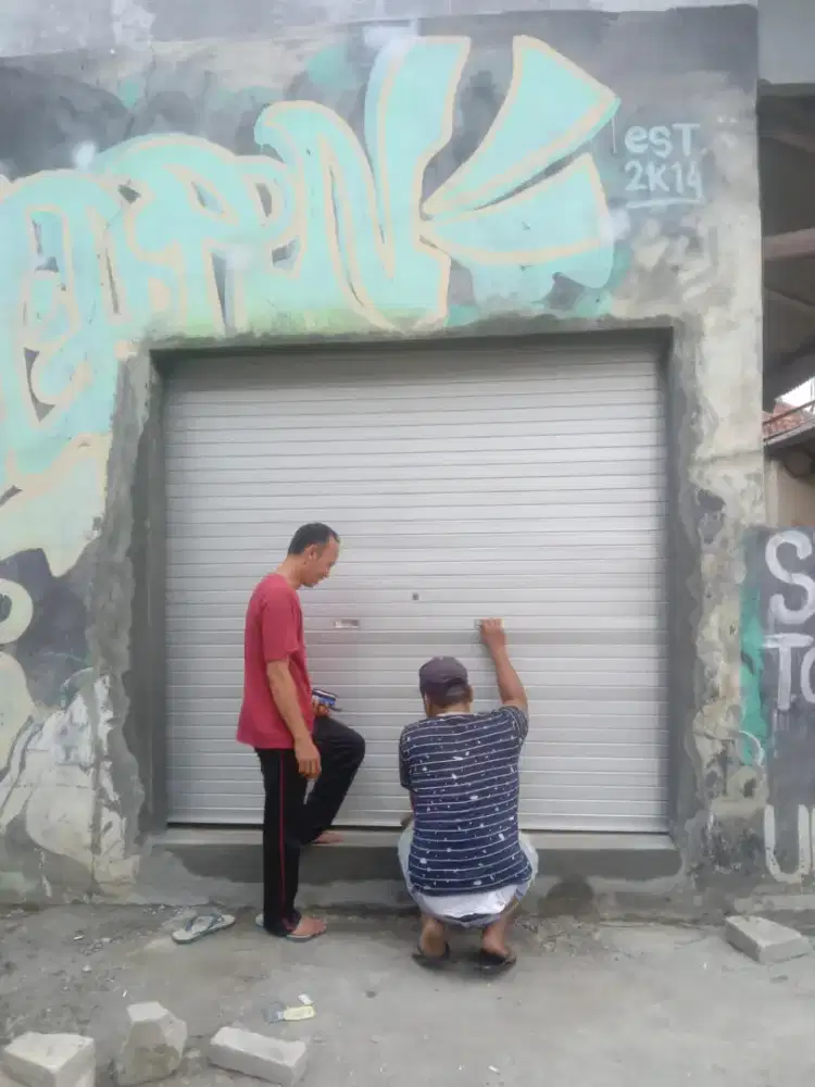 Rolling door, folding gate, kusen almunium