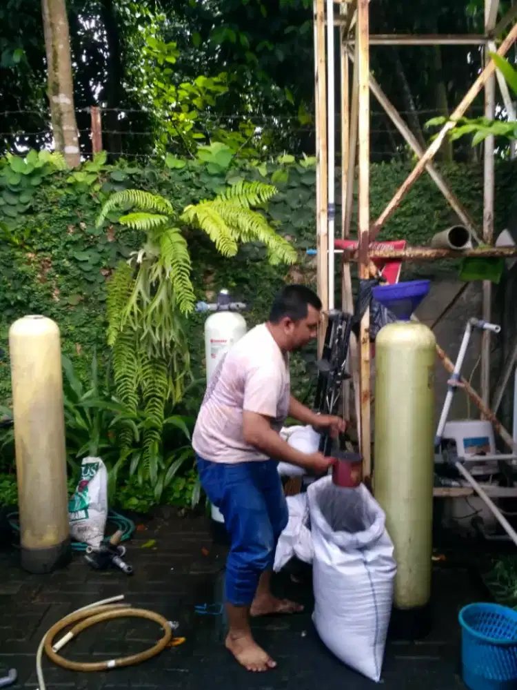 Service Filter Air/Ganti Media Filter/Ganti Saringan Air/Penjernih Air