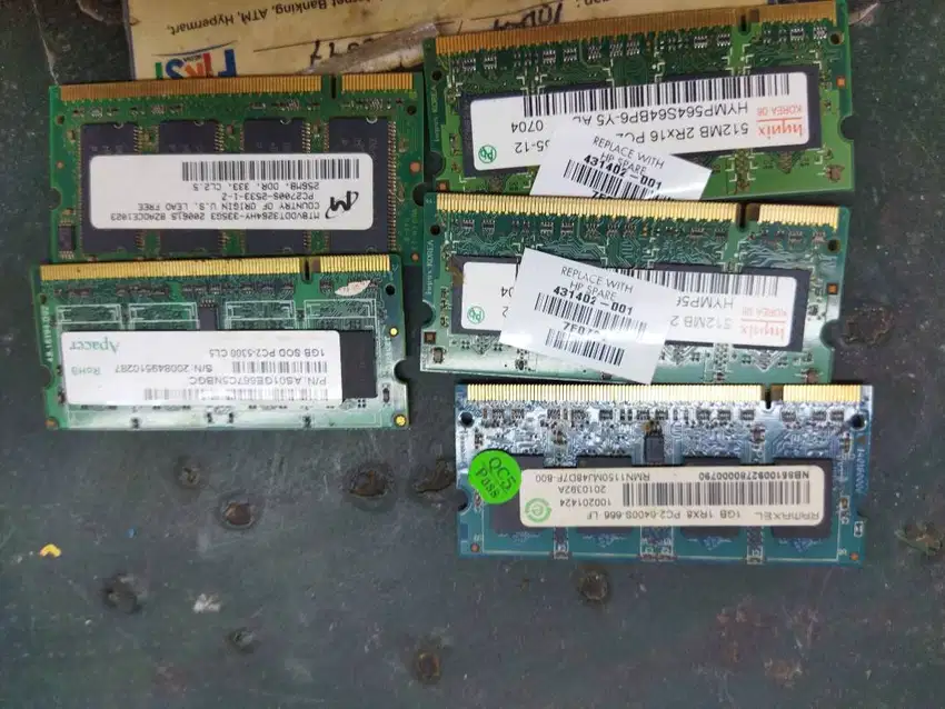 ram laptop ddr 2