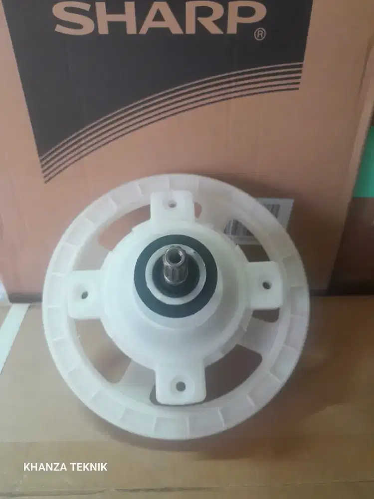 Girbox mesin cuci sharp 2 tabung