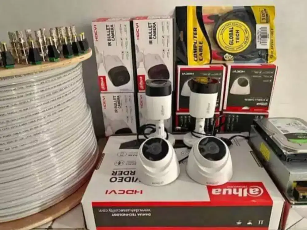 AGEN pemasangan CCTV seting online ke hp outdoor indoor  gratis pasang