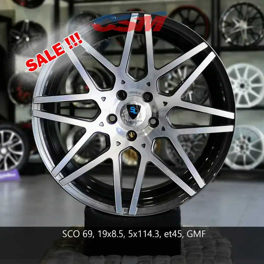 Velg SCO 69 R19. For HRV, CRV, Odyssey, Alphard, Vellfire, Lexus RX/NX