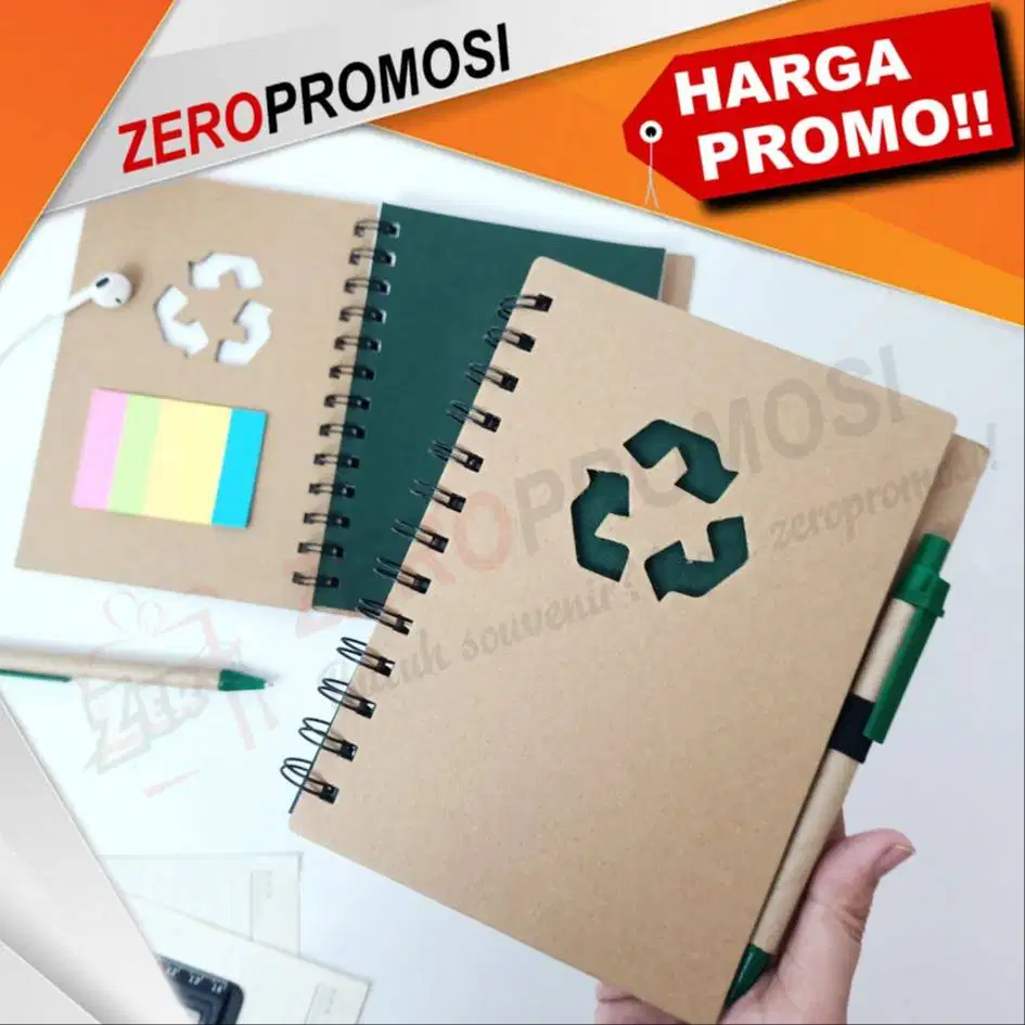 Notes Recycle N-803 untuk promosi