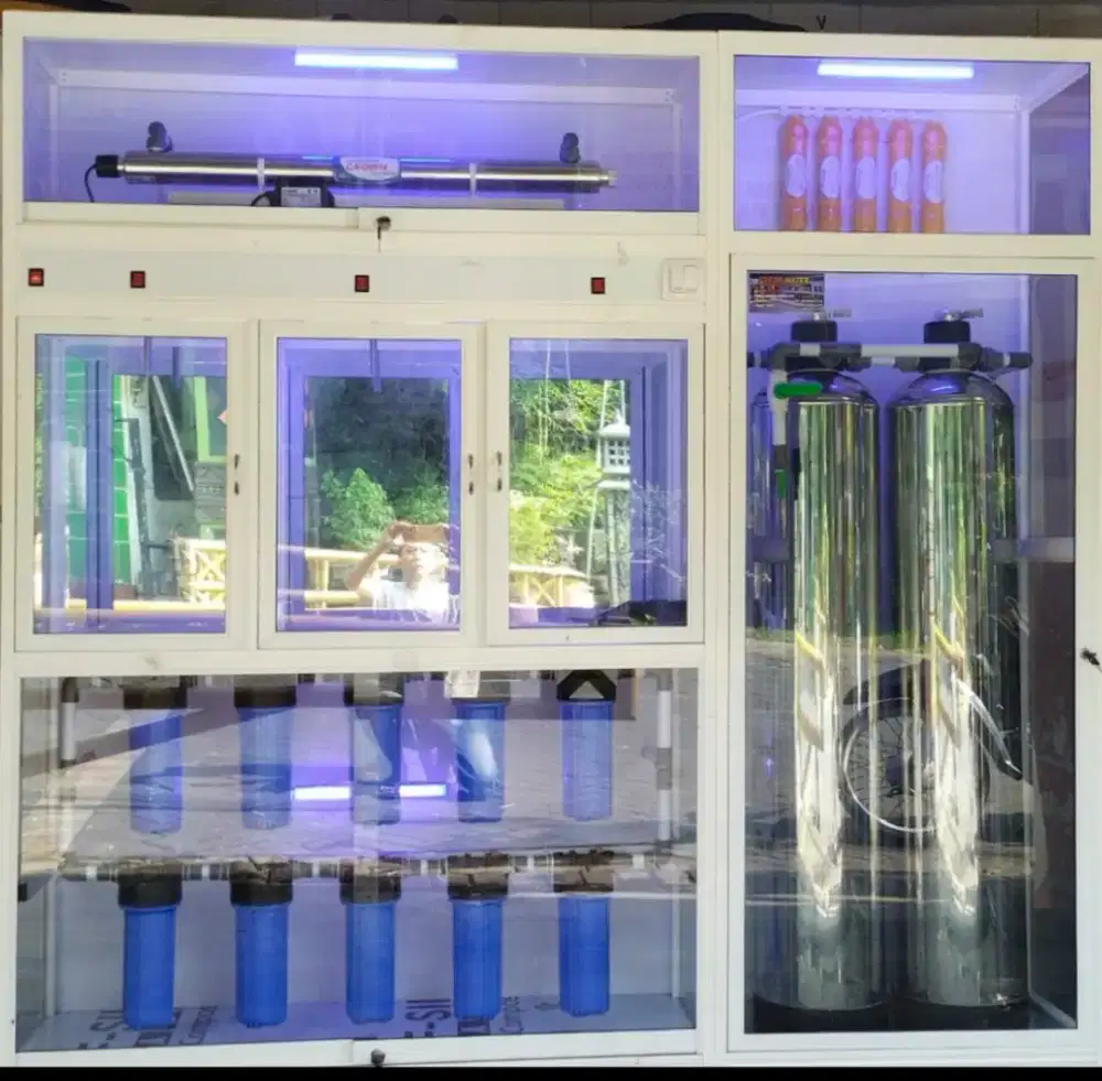 Mesin air isi ulang bio energi