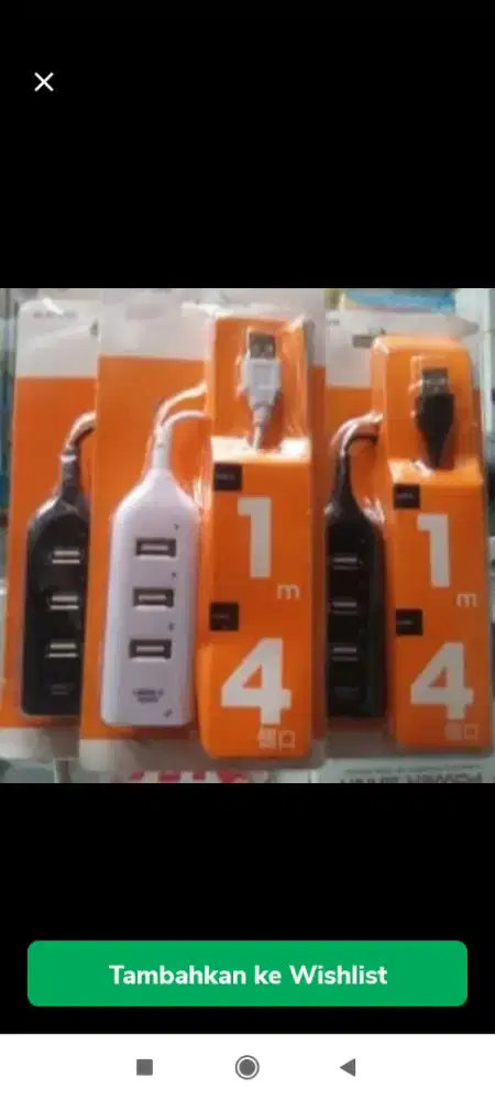 Hub usb hub 4 port multifungsi